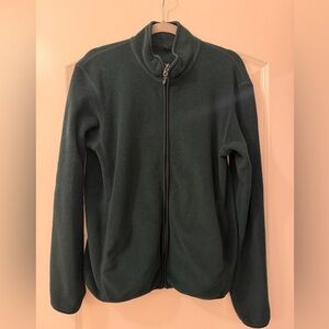 Uniqlo Deep Green Fleece Jacket